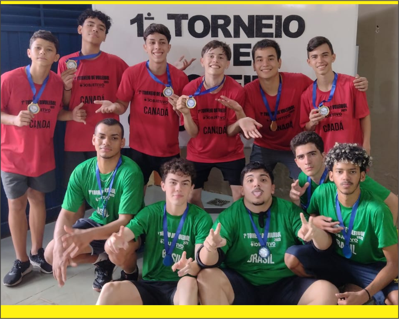 1º TRONEIO DE VOLEI